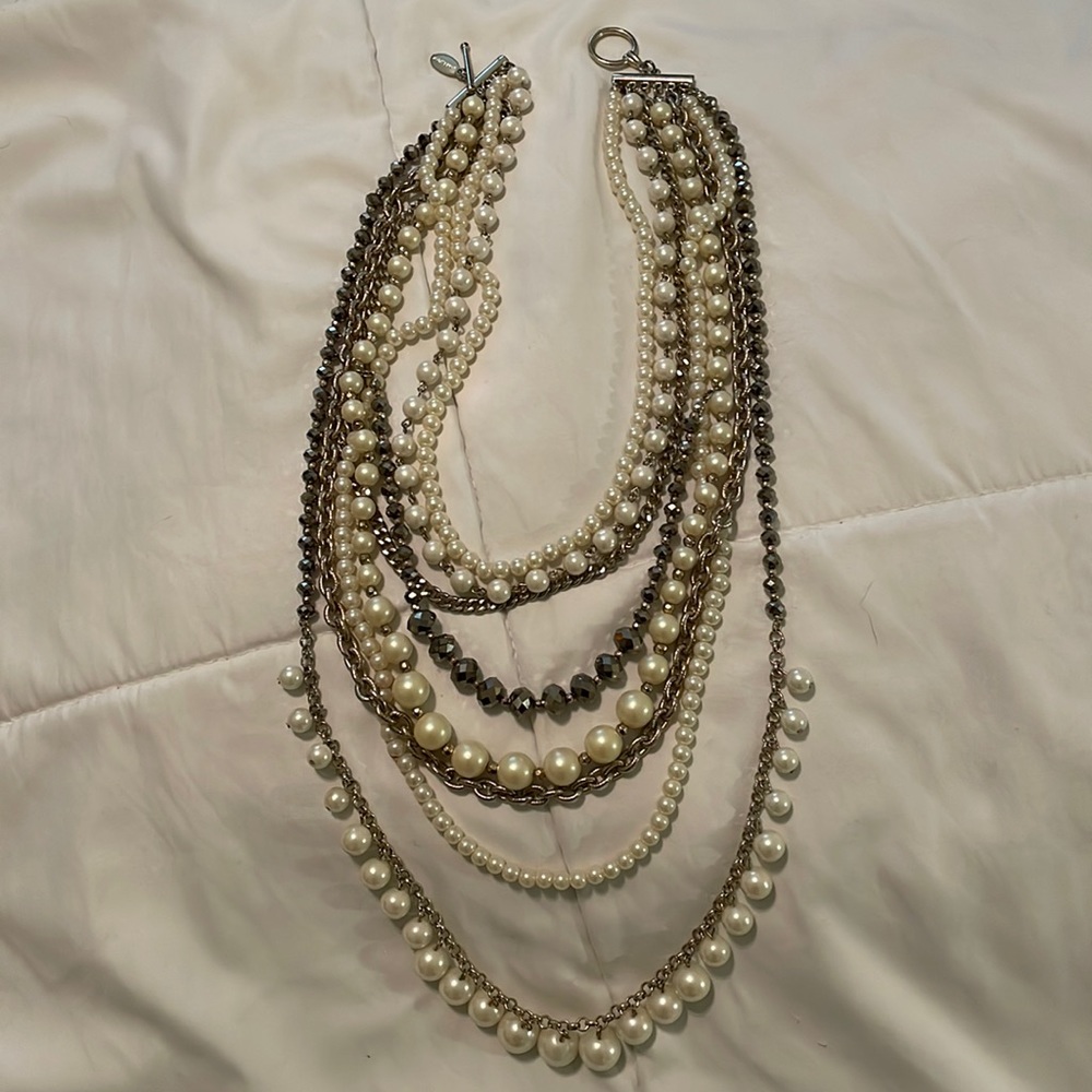 Pearl necklace from Ann Taylor